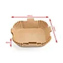 Airfryer papir 16x16cm 50stk-Wilfa New