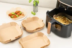 Airfryer papir 16x16cm 50stk-Wilfa New
