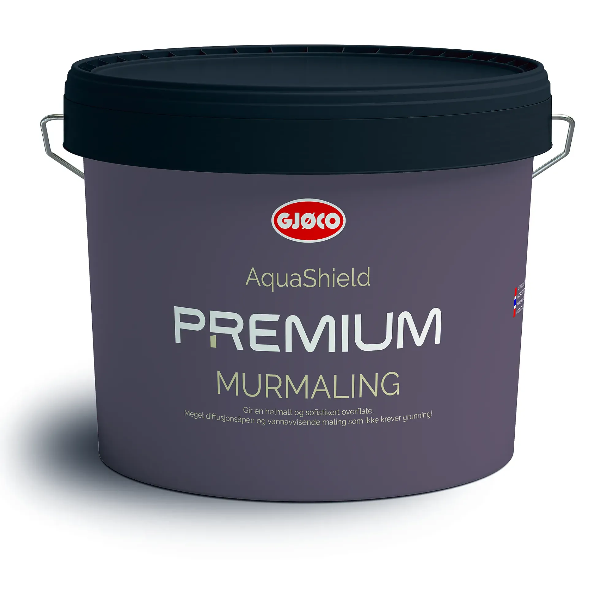 Aquashield Premium murmaling hvit base 9l-Gjøco New