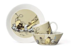 Asjett Mummi 19cm Bisamrotta Beige-Moomin Arabia Clearance