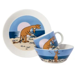 Asjett mummi 19cm Sniff blå-Moomin Arabia