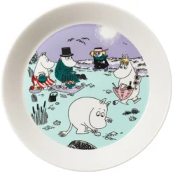 Asjett mummi 19cm stranddag-Moomin Arabia