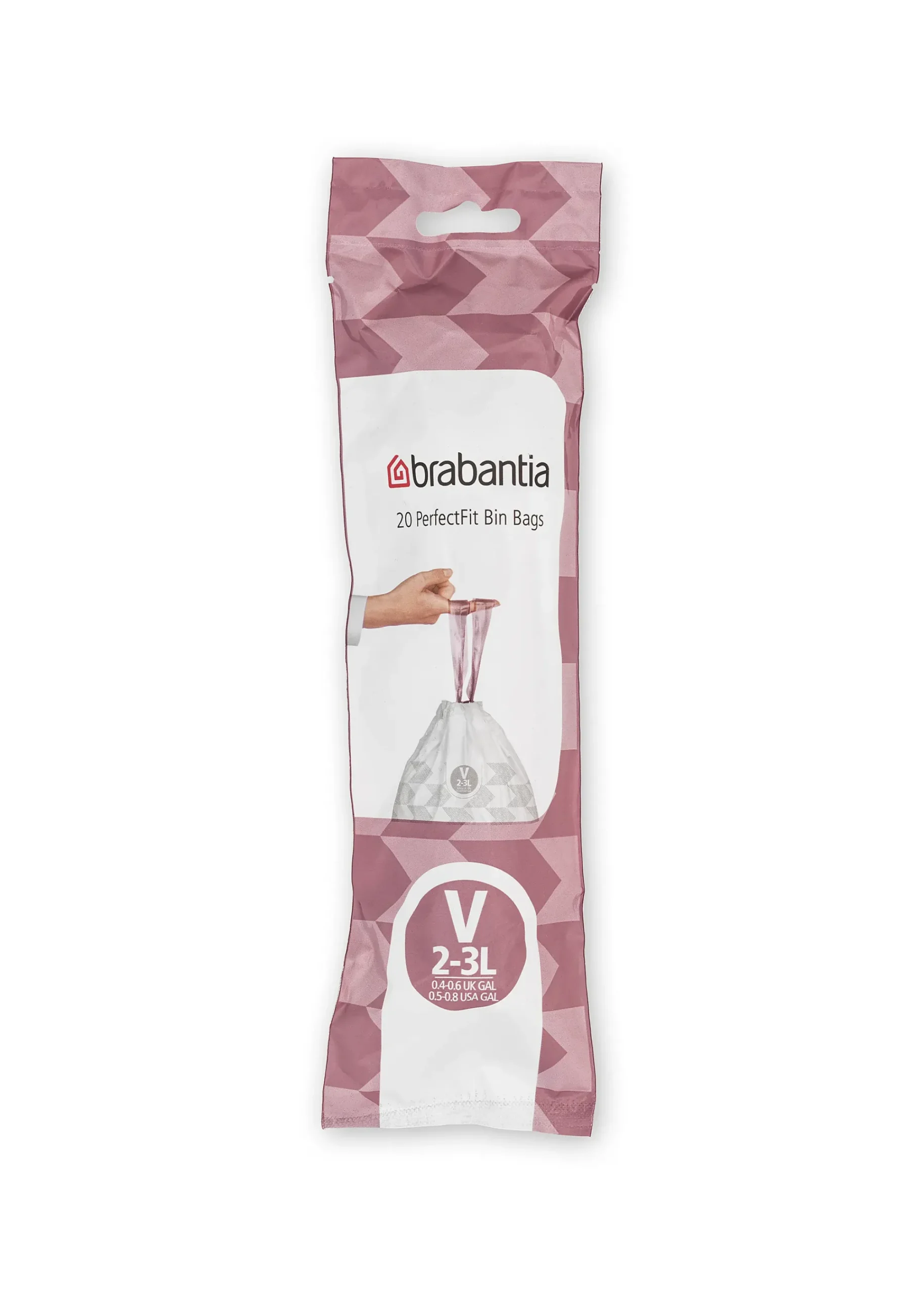 Avfallspose 2-3l PerfectFit 20stk V-Brabantia Clearance