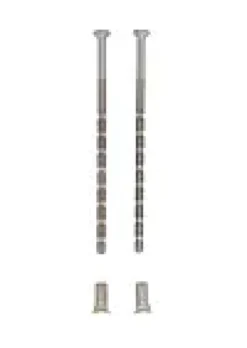 Avkappskrue forkrommet M4x90mm-Ellefsen sikkerhet Outlet