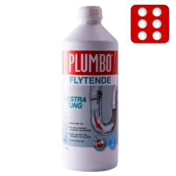 Avløpsåpner flytende Ekstra Tung 1l-Plumbo Clearance