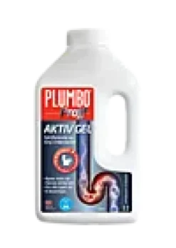 Avløpsåpner Proff Aktiv Gel 6 doseringer 1200g-Plumbo Hot