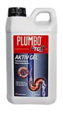 Avløpsåpner Proff Aktiv Gel 2,5l-Plumbo Discount