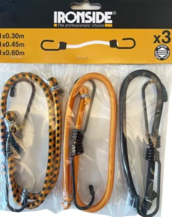 Bagasjestropp 3stk 300-450-600mm-Ironside Hot