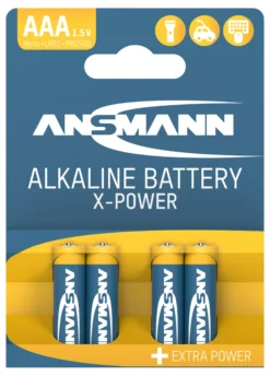 Batteri alkaline AAA 4stk XPower-Ansmann New