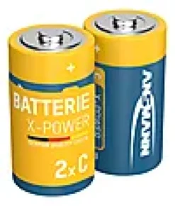 Batteri alkaline C 2stk XPower-Ansmann Hot