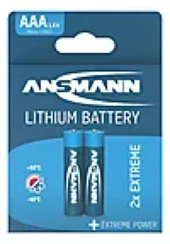 Batteri lithium AAA 2stk-Ansmann New