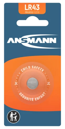 Batteri LR43-Ansmann New