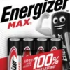 Batteri Max AA 4stk-Energizer Clearance