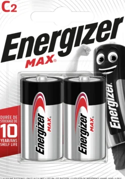Batteri Max C 2stk-Energizer New