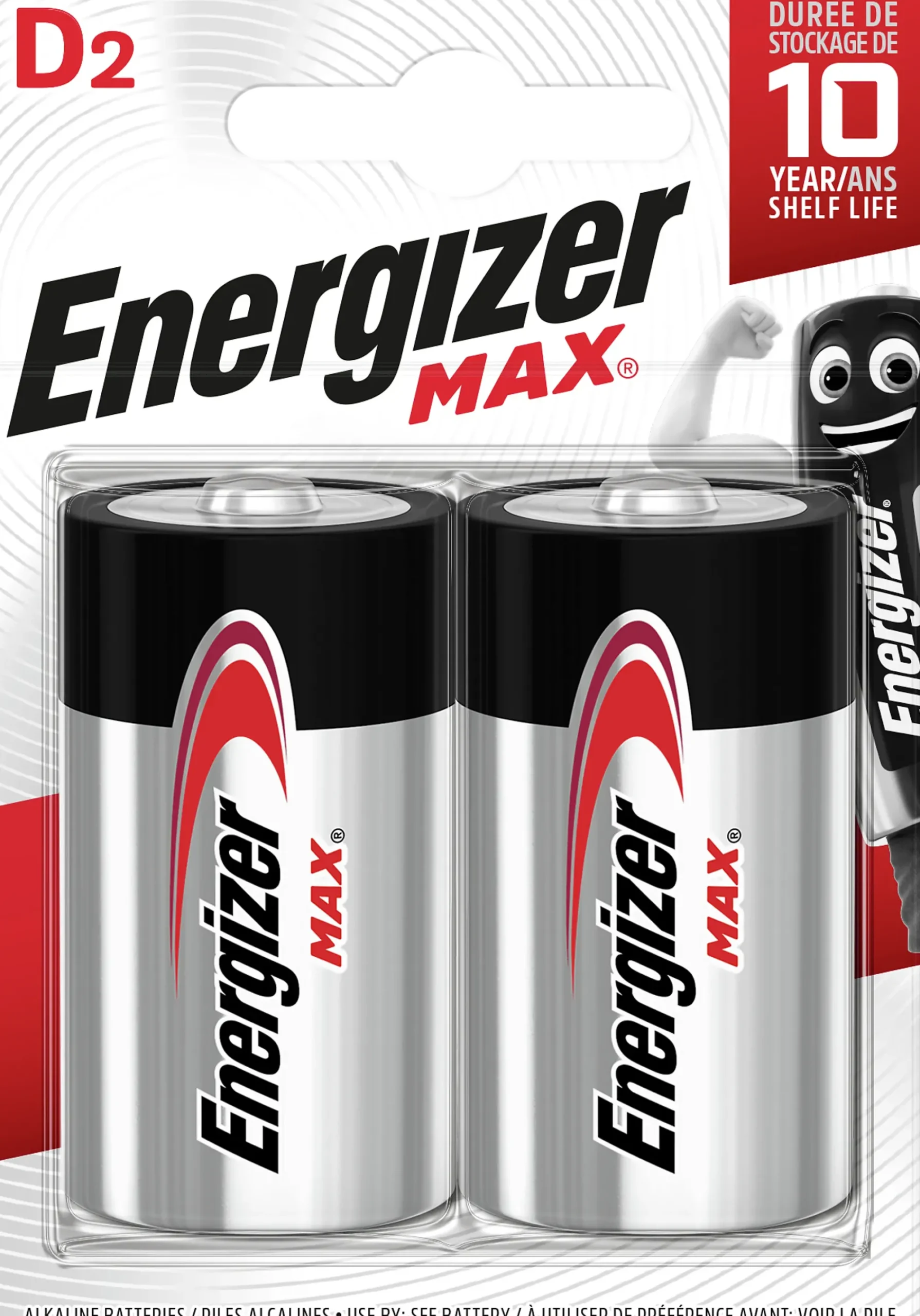 Batteri Max D 2stk-Energizer Sale