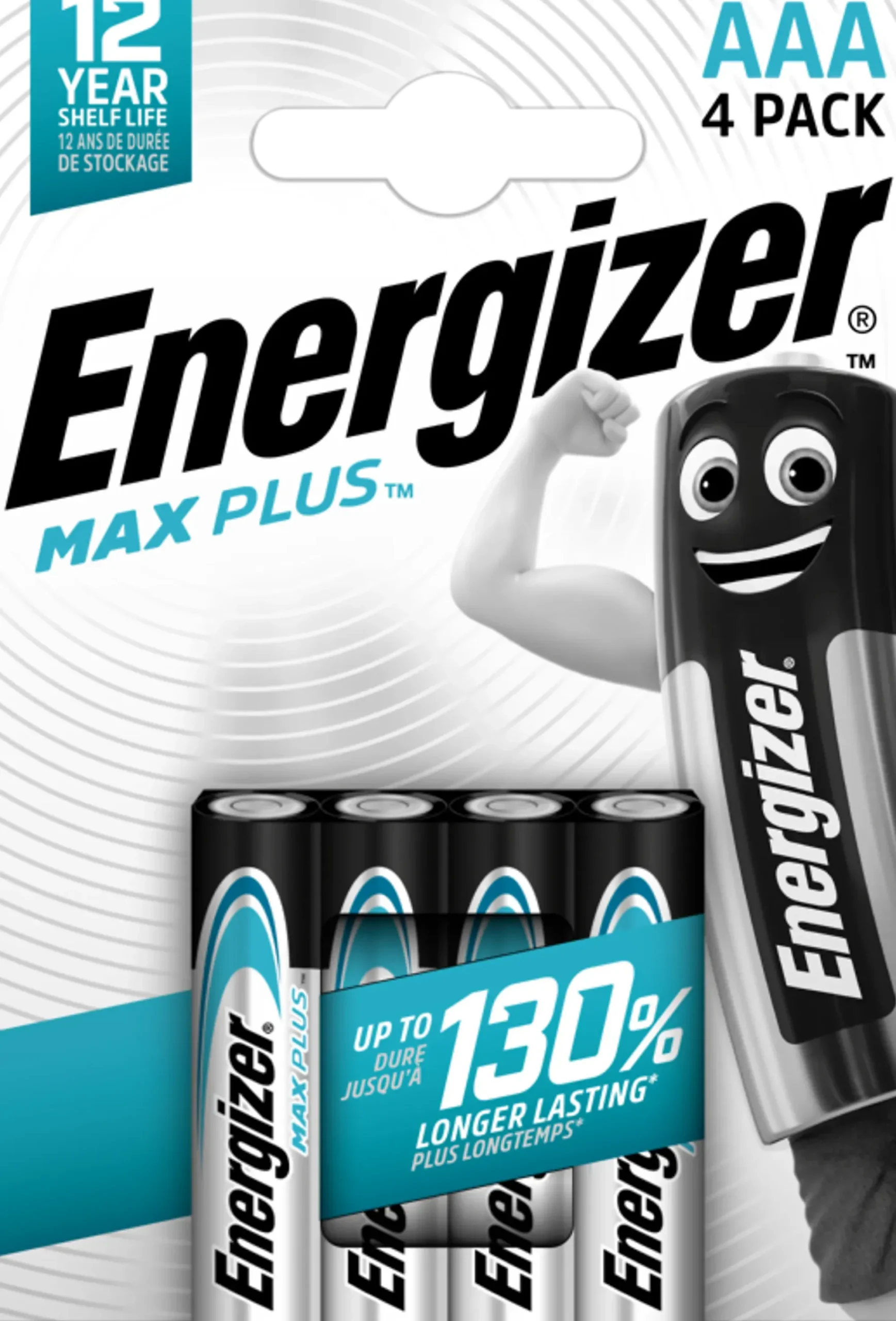 Batteri Max plus AAA 4stk-Energizer Best