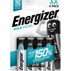Batteri Max plus AA 4stk-Energizer Hot