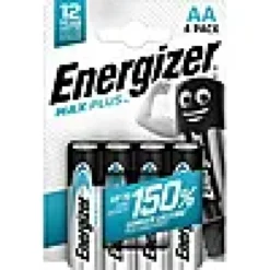 Batteri Max plus AA 4stk-Energizer Hot