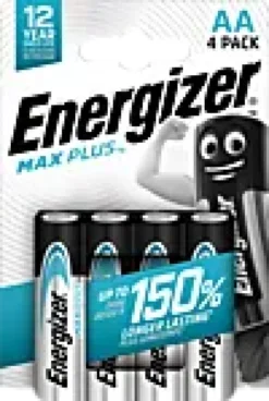 Batteri Max plus AA 4stk-Energizer Hot