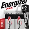 Batteri Max 9v 2stk-Energizer Sale