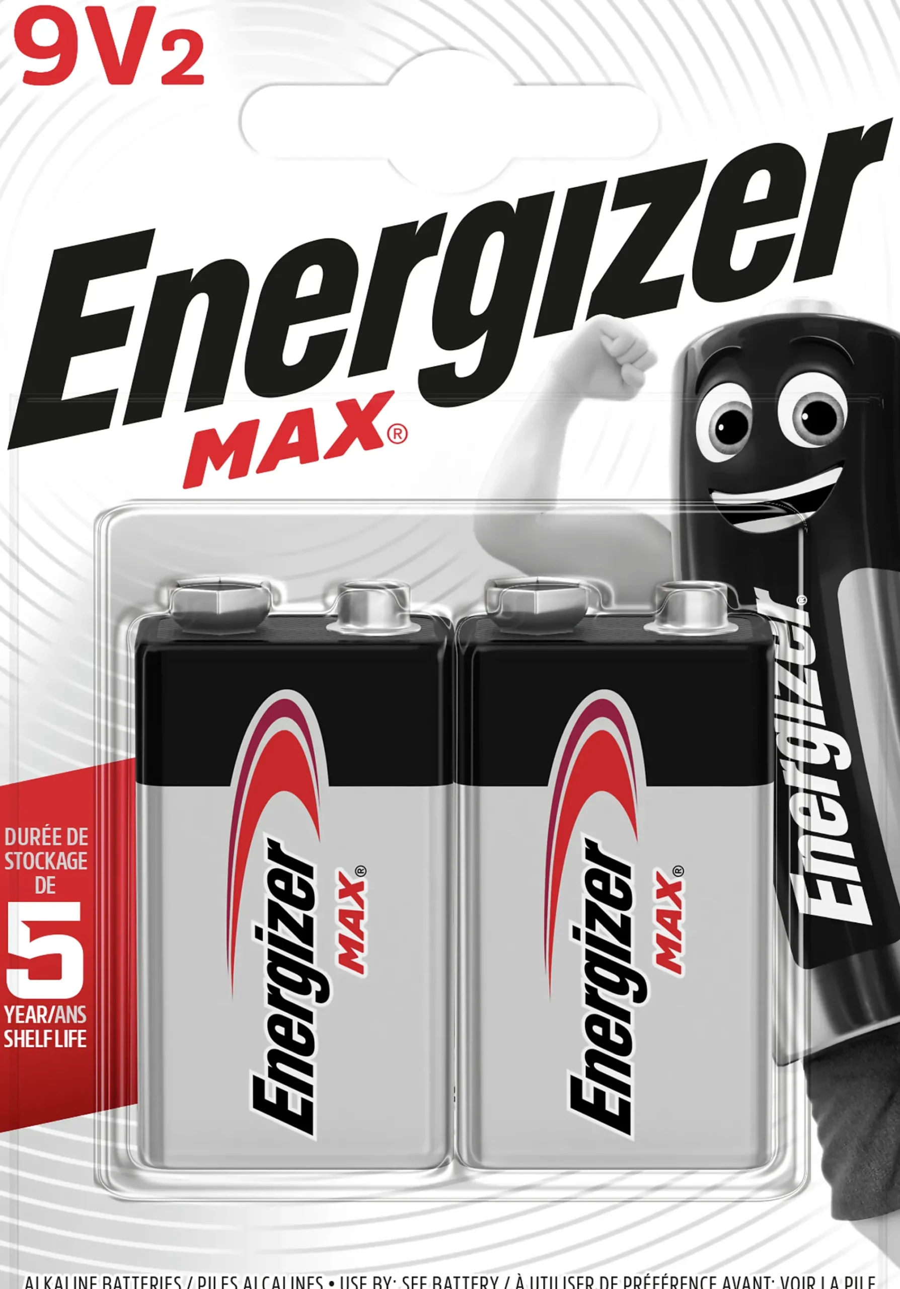 Batteri Max 9v 2stk-Energizer Sale