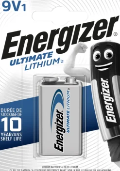 Batteri 9v lithium-Energizer Sale
