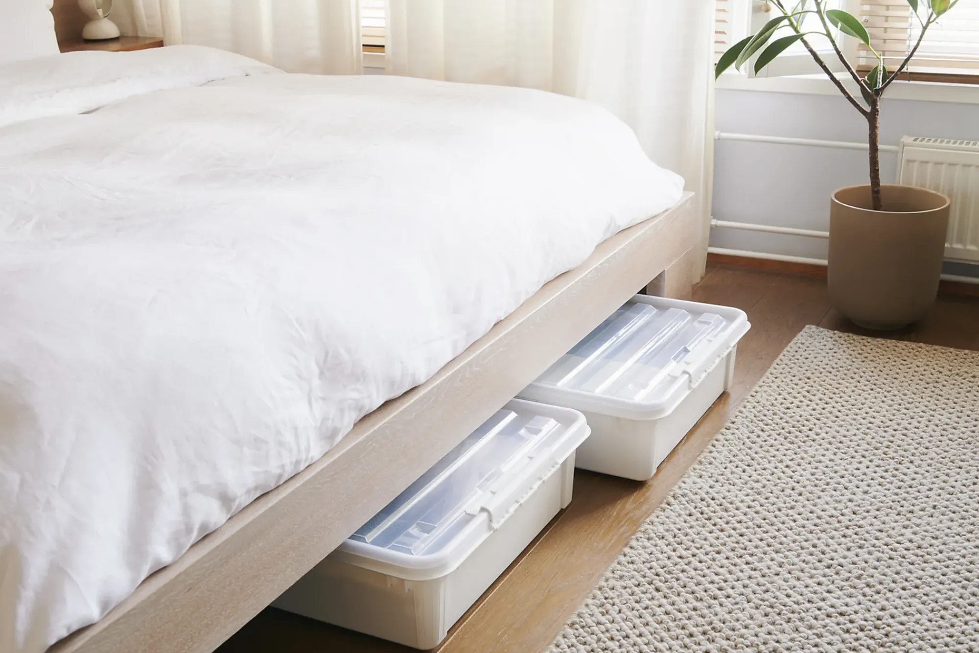 Bedroller Classic 60l med hjul 79x59x19cm-Smartstore Clearance