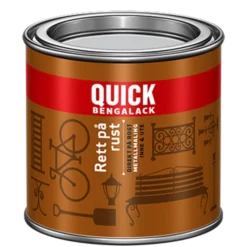 Bengalack Rett på rust blank 0.25l-Quick Discount