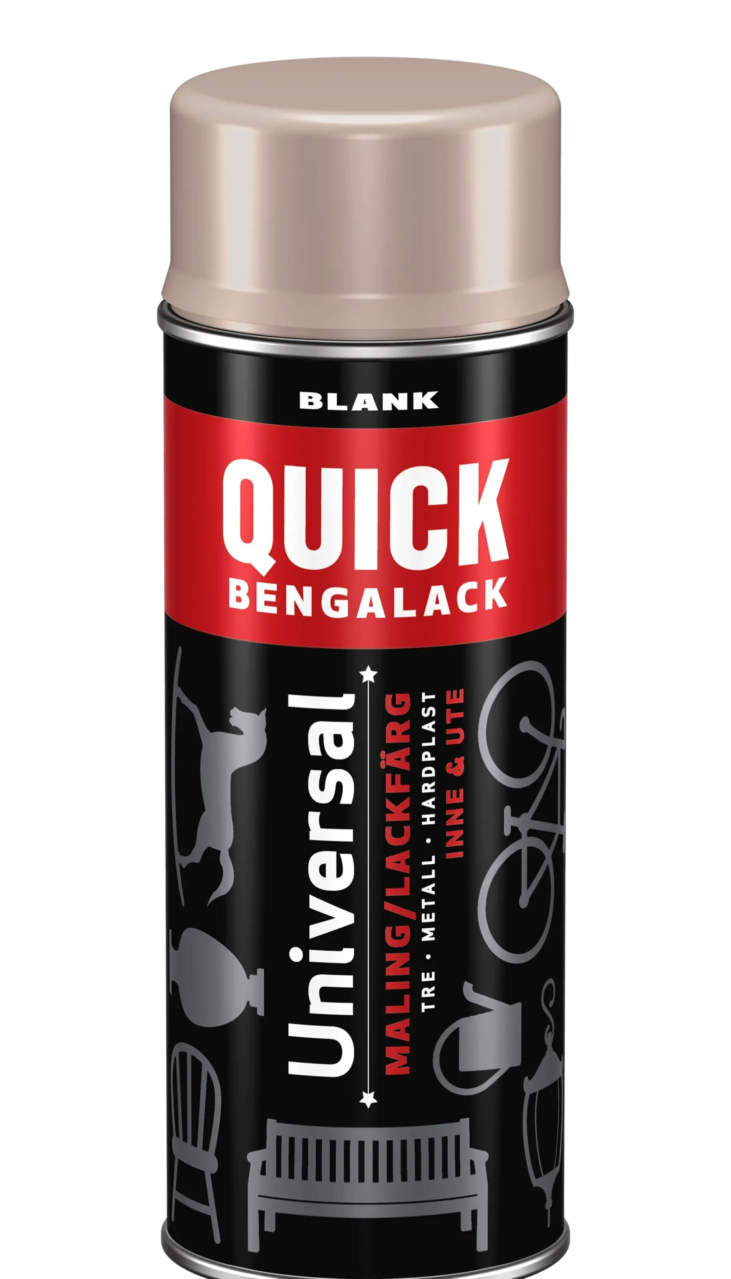 Bengalack spray dus blank 400ml-Quick Discount