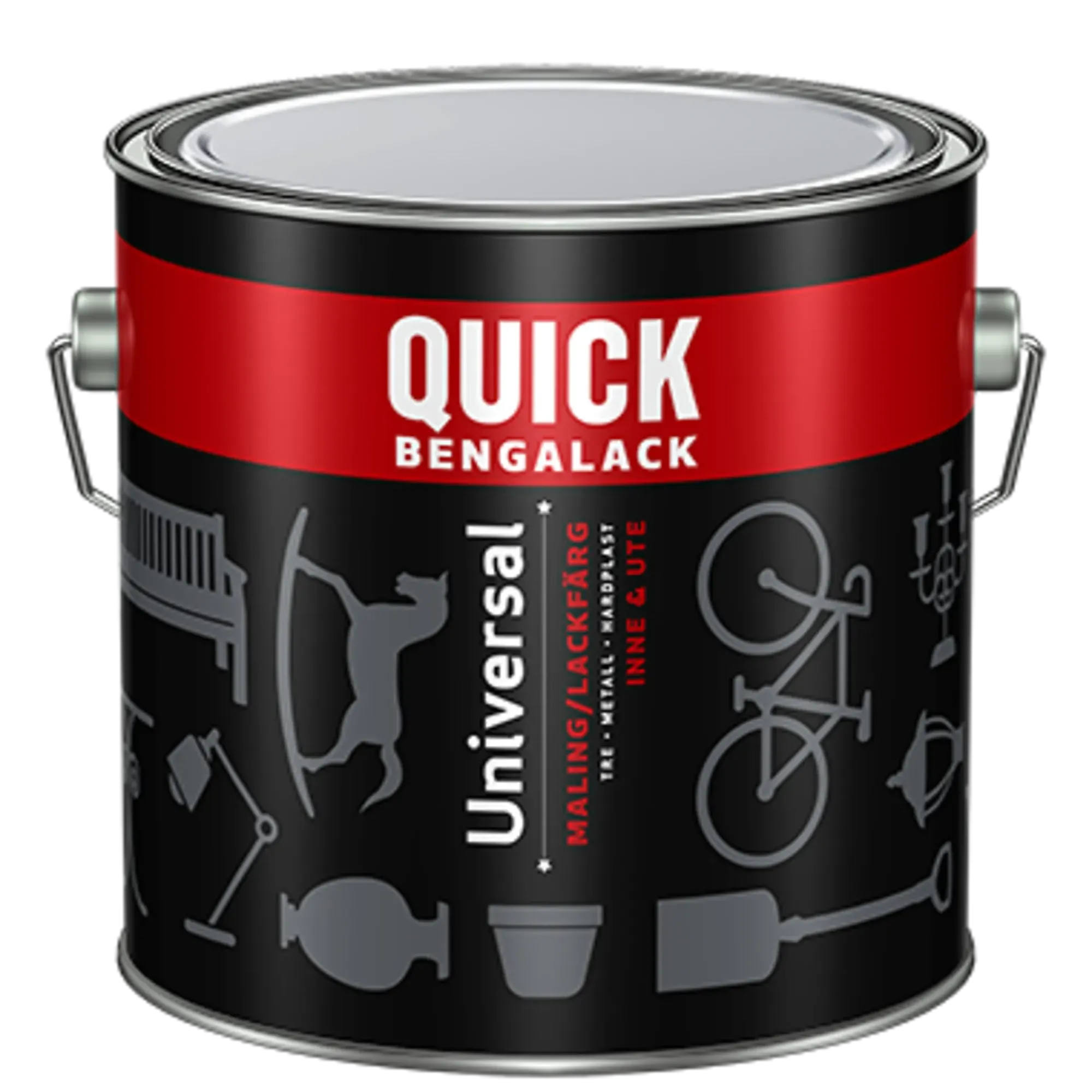 Bengalack universallakk A-base blank 2.7l-Quick New