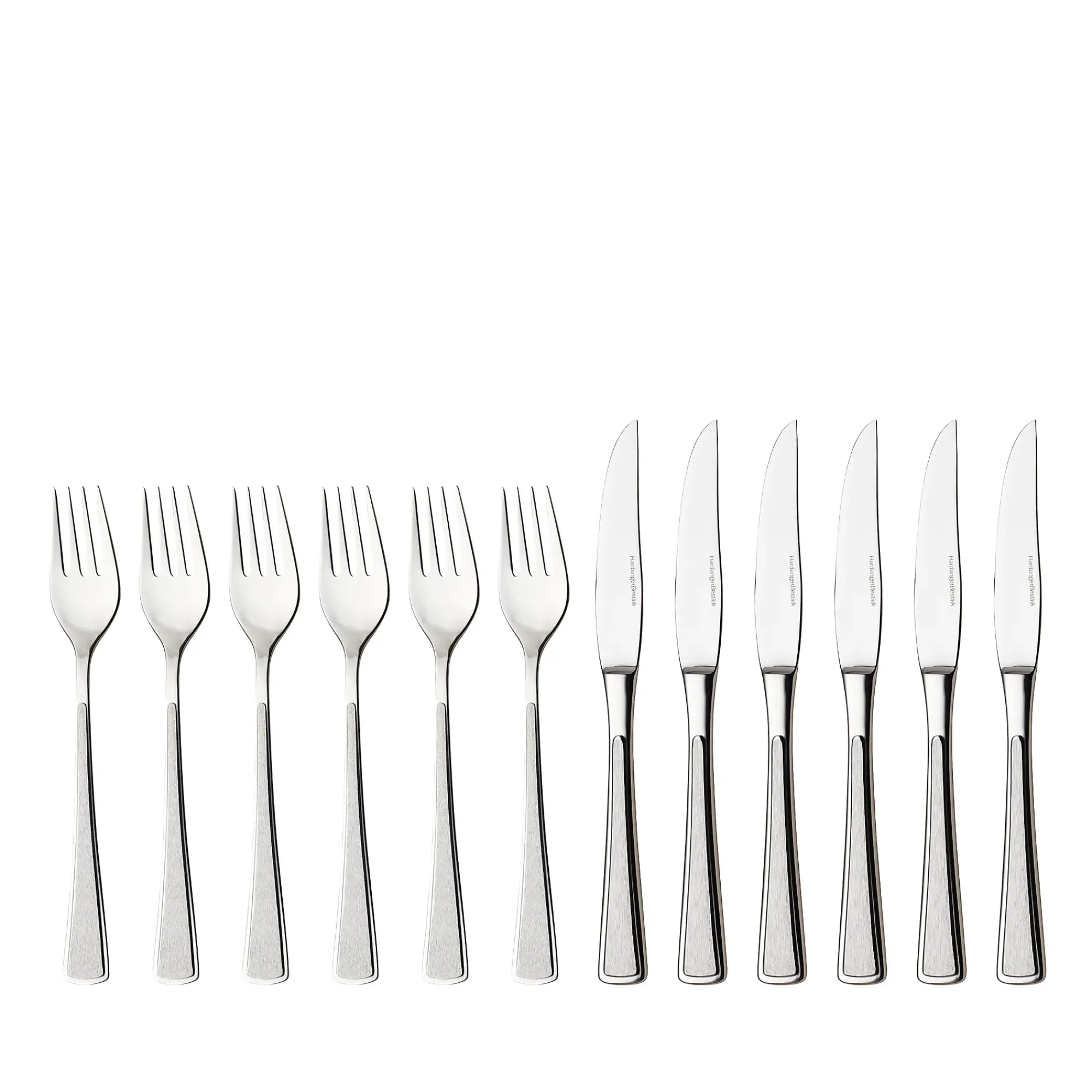 Biffsett Ramona 12 deler-Hardangerbestikk New