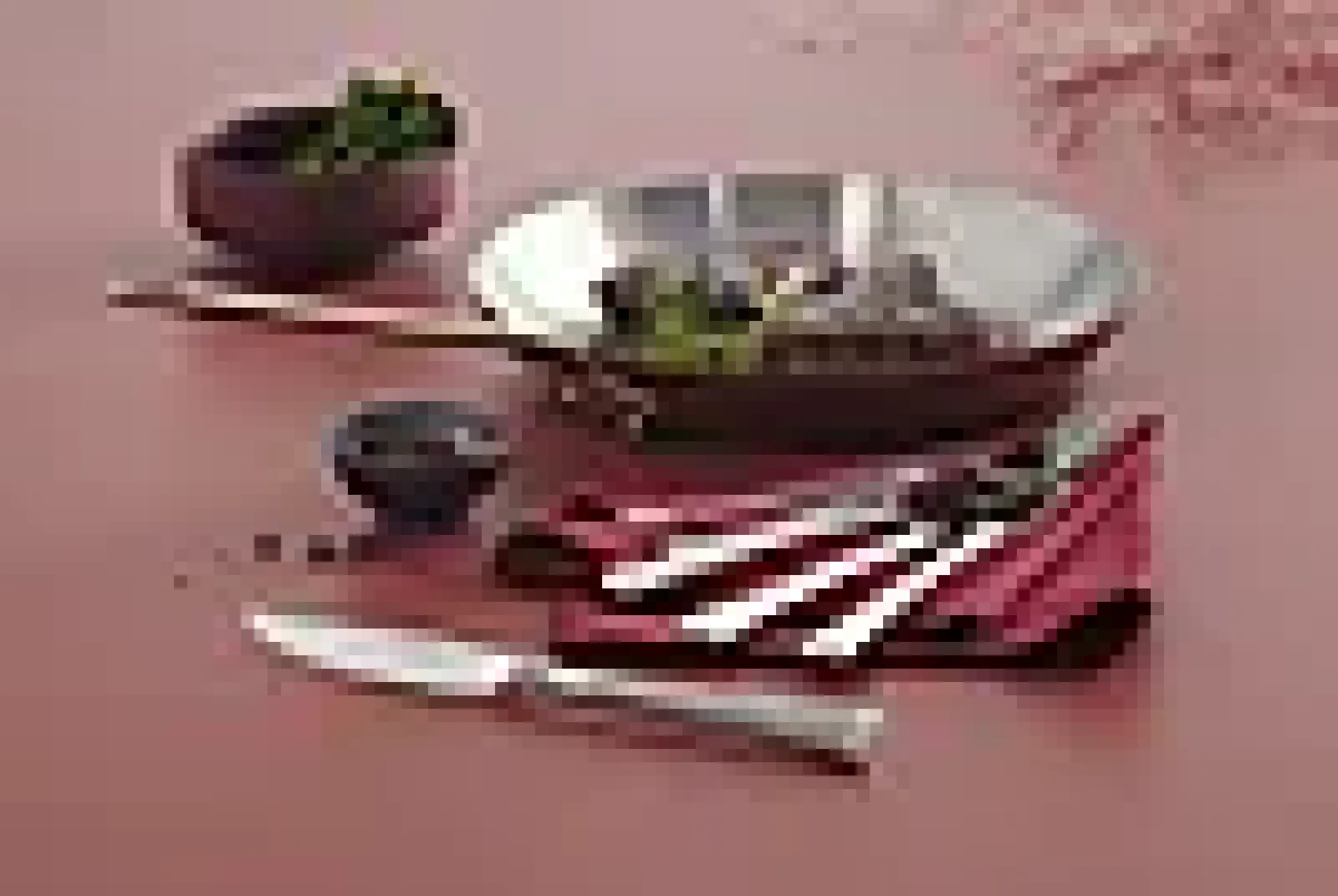 Biffsett Ramona 12 deler-Hardangerbestikk New