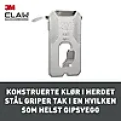 Bildeoppheng til gipsvegg 20kg 2stk-3m New