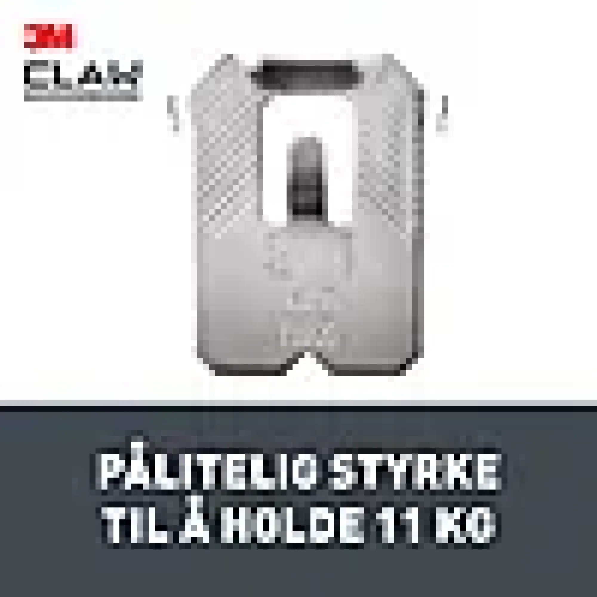 Bildeoppheng til gipsvegg 11kg 2stk-3m Best