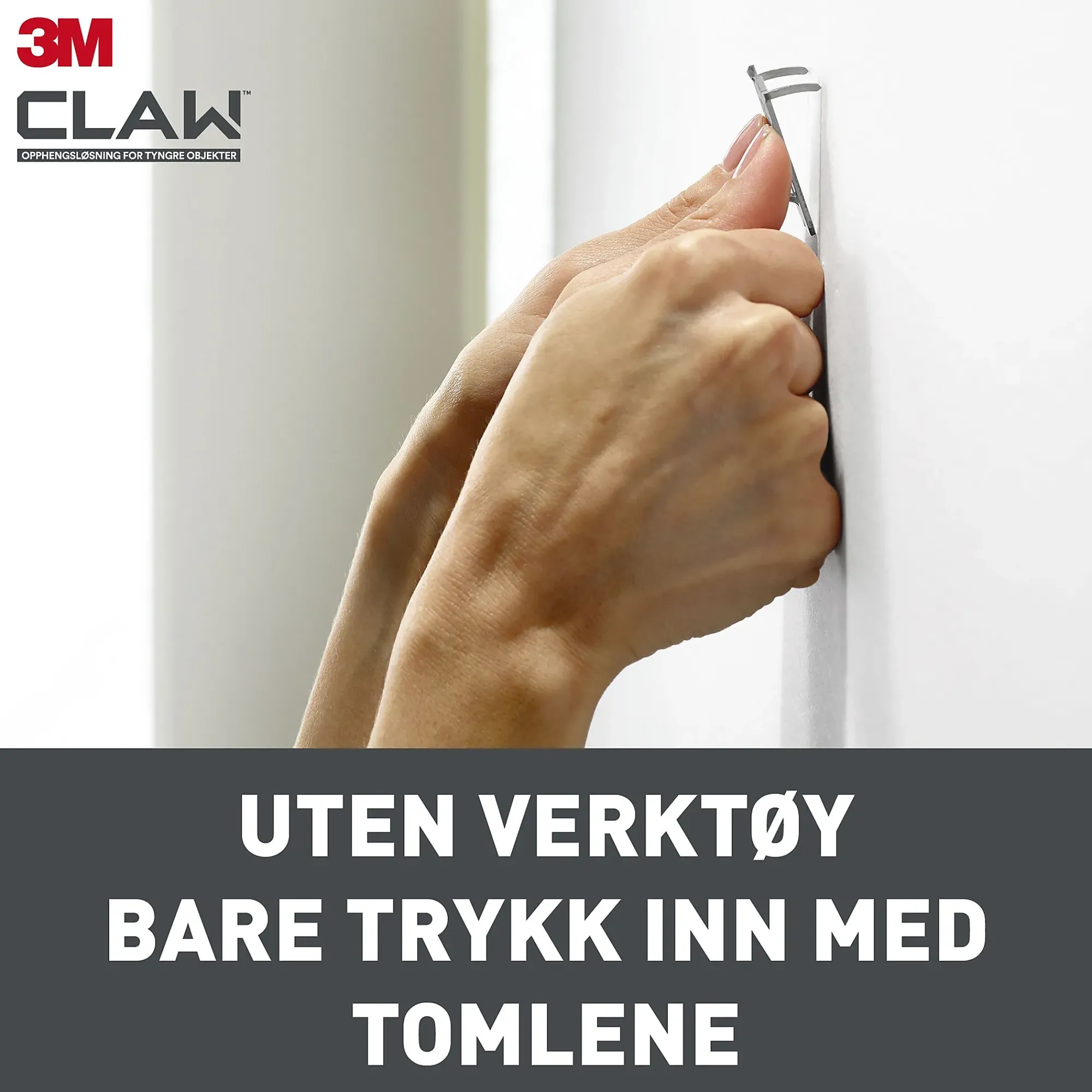 Bildeoppheng til gipsvegg 11kg 2stk-3m Best