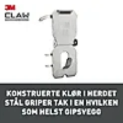 Bildeoppheng til gipsvegg 30kg 2stk-3m Best