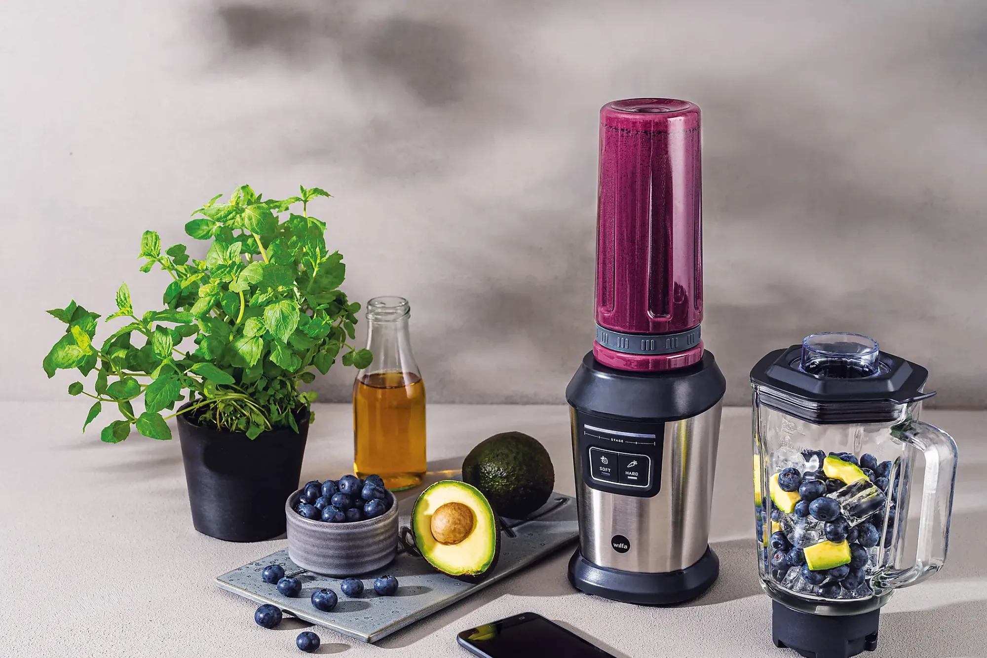 Blender stål 0,8l-Wilfa Clearance