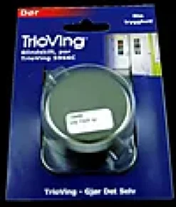 Blindskilt 5966C messing formet matt-Assa abloy Best