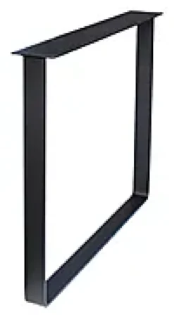 Bordben Square struktur svart 710mm-Pn Beslag New