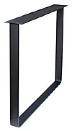 Bordben Square struktur svart 710mm-Pn Beslag New