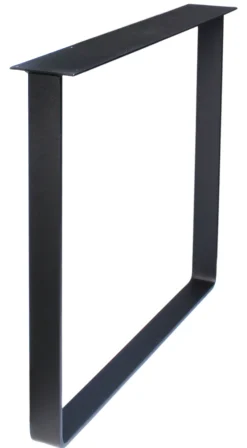 Bordben Square struktur svart 710mm-Pn Beslag New