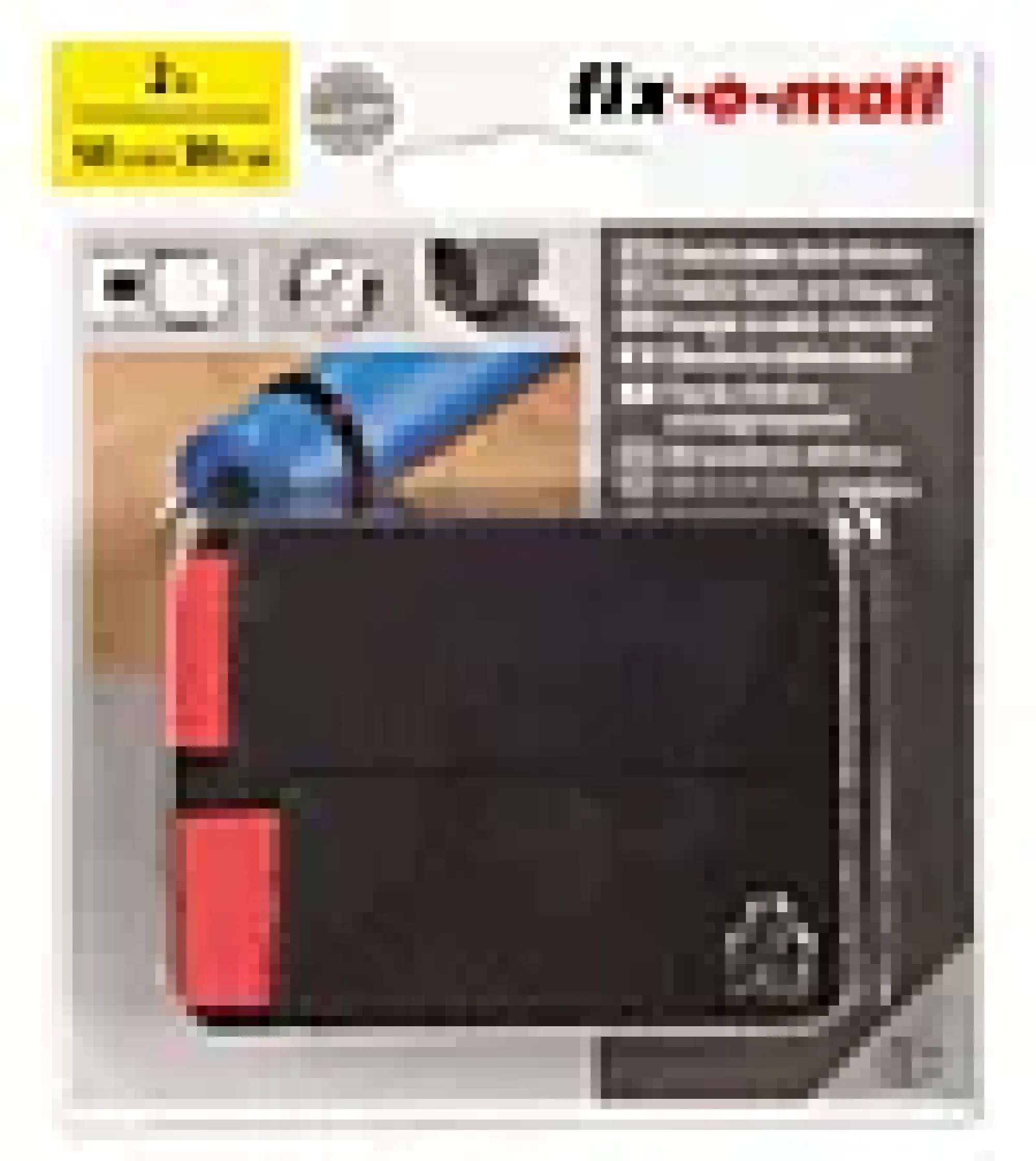 Borrelås Hookloop Elastisk med rød griptag 50cmx30mm-Fix O Moll Sale
