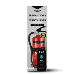 Brannslukker 2kg Pulver-Housegard Outlet