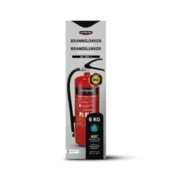 Brannslukker 6kg Pulver 55A-Housegard Best