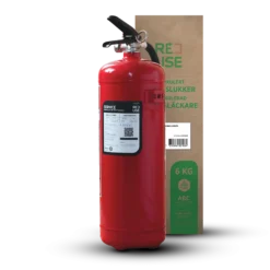 Brannslukker Pulver 6kg 43A-Reuse