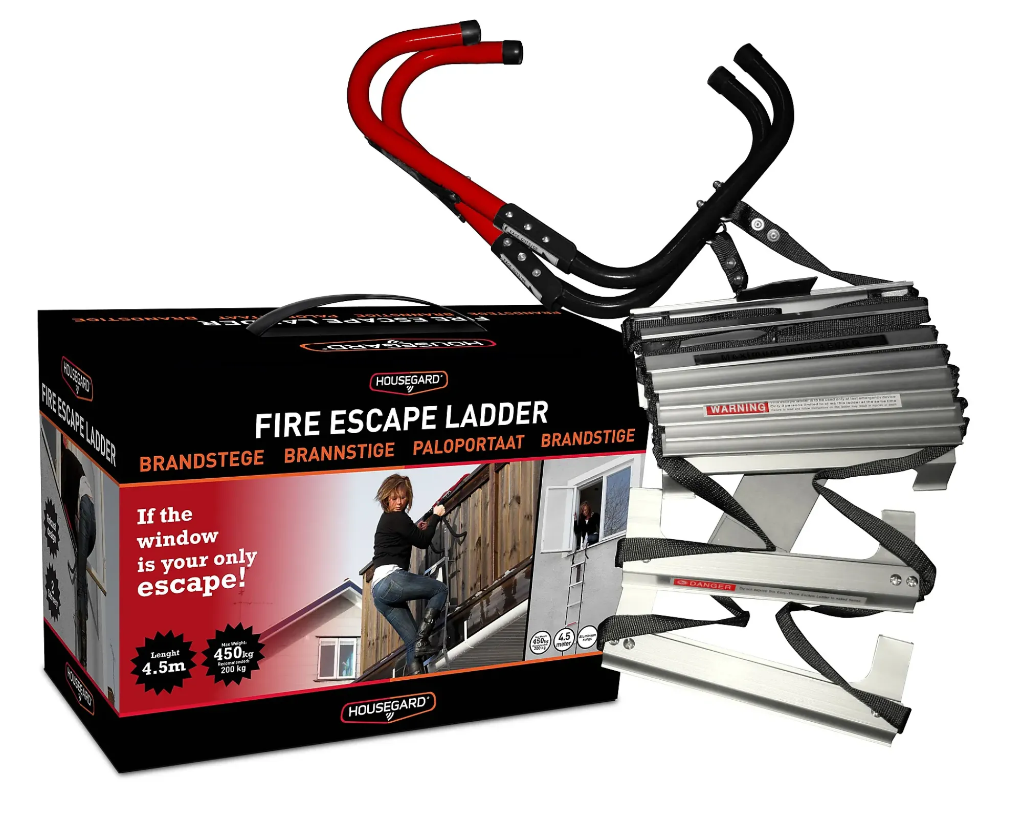 Brannstige 4,5m-Housegard Outlet