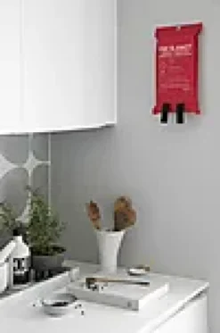 Brannteppe 120x120cm silikonbelagt-Housegard Clearance