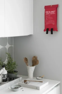 Brannteppe 120x120cm silikonbelagt-Housegard Clearance