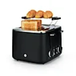 BRØDRISTER SORT 4 SKIVERS TO4B 1600W-Wilfa Outlet