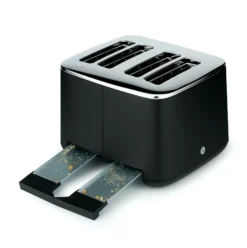 BRØDRISTER SORT 4 SKIVERS TO4B 1600W-Wilfa Outlet